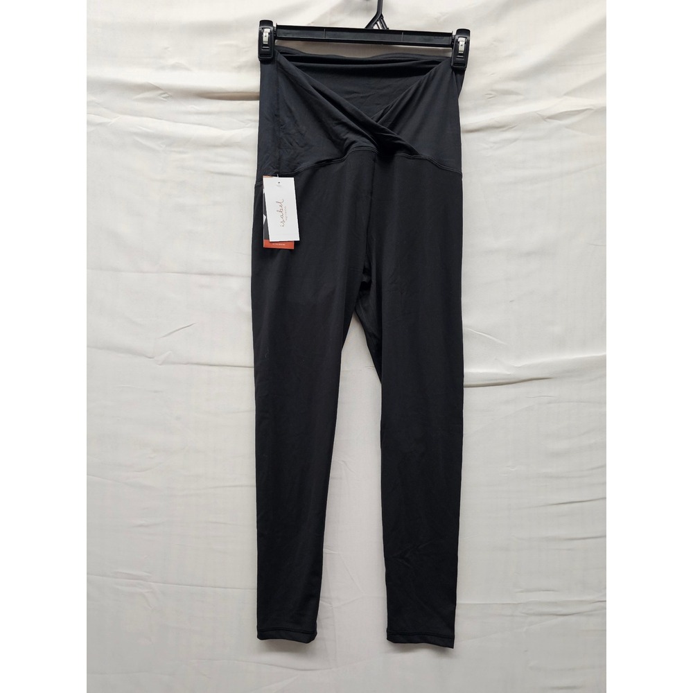 Isabel by Ingrid & Isabel Womens Maternity Active Leggings Black Blend Size M
